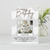 愛する人へ、今日はあなたの特別な日 招待状 (スタンド正面)