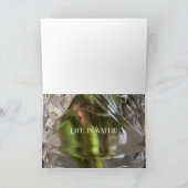 愛する人または結婚婚約のカード カード (内部)