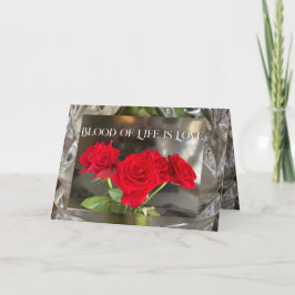 愛する人または結婚婚約のカード カード