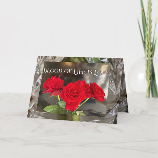 愛する人または結婚婚約のカード カード (正面)