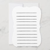 愛する人を励ますためのカー話ド! 招待状 (裏面)