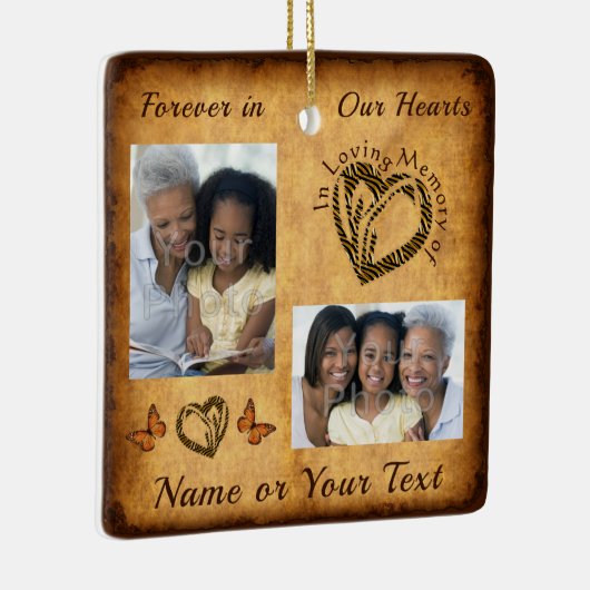 愛する人を失うための安いクリスマス装飾 セラミックオーナメント (右)