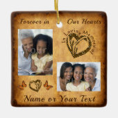 愛する人を失うための安いクリスマス装飾 セラミックオーナメント (正面)