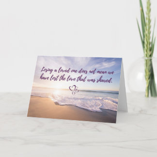 愛する人を失う カード