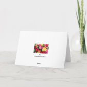 愛する人を失ったときの同情カード カード (裏面)