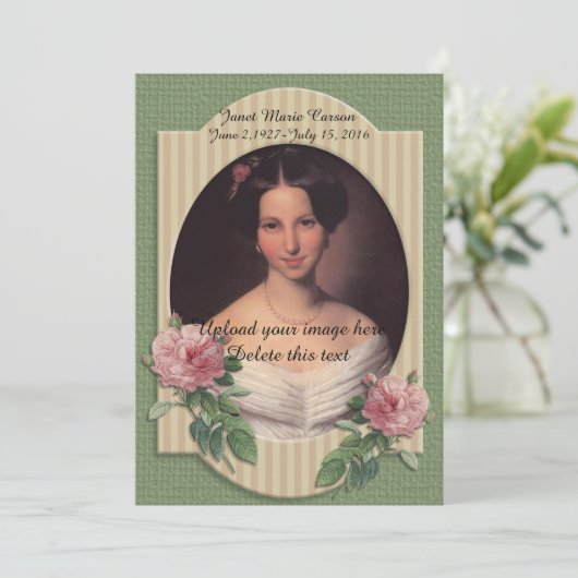 愛する人を失った後に悔やみや弔慰をありがとう サンキューカード (スタンド正面)