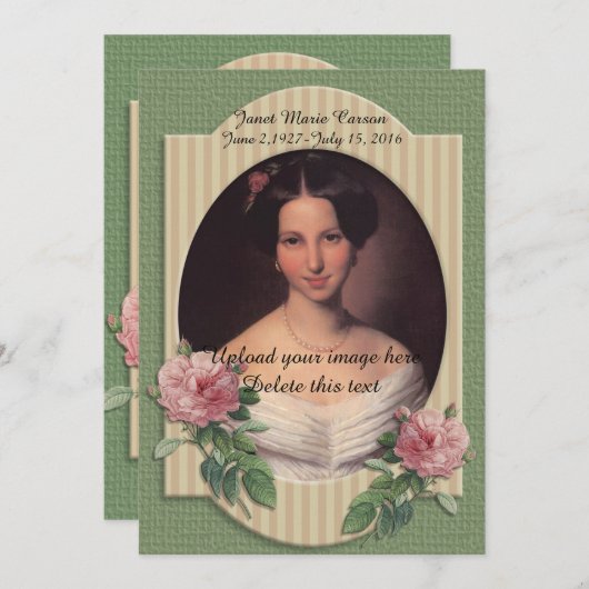 愛する人を失った後に悔やみや弔慰をありがとう サンキューカード (正面/裏面)