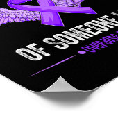 愛する人を思い出して紫を着る オーバードーズA ポスター (角)