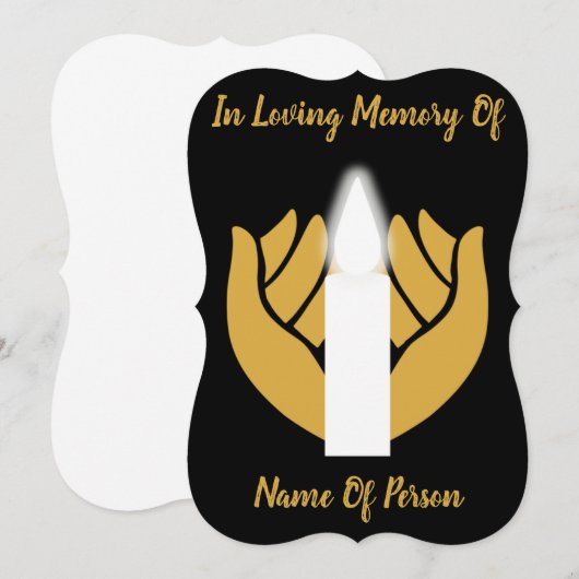 愛する人を思い出す (正面/裏面)