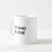 愛する人を愛そう.png コーヒーマグカップ (正面左)
