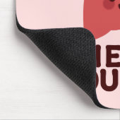 愛する人生の肝 – かわいい肝臓とスマイル マウスパッド (コーナー)