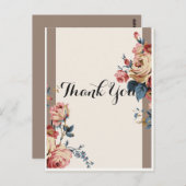 愛する人 ありがとう ポストカード (正面/裏面)