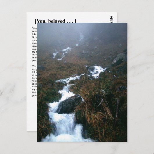 愛する人 ポストカード (正面/裏面)