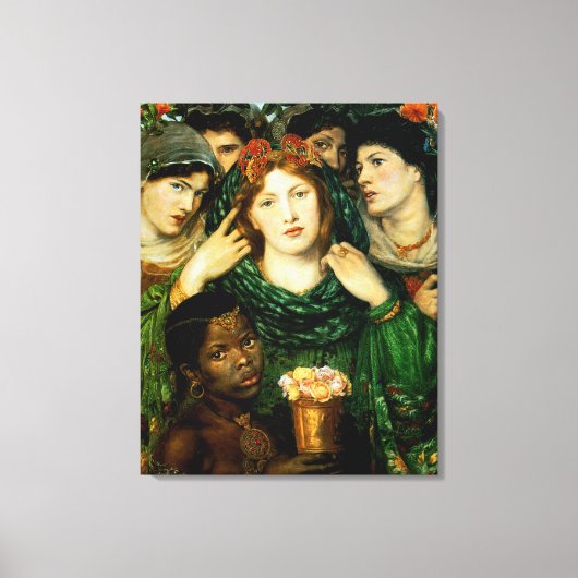 愛する人（花嫁） キャンバスプリント (正面)