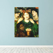 愛する人（花嫁） キャンバスプリント (インサイチュ (ウッドフロア))