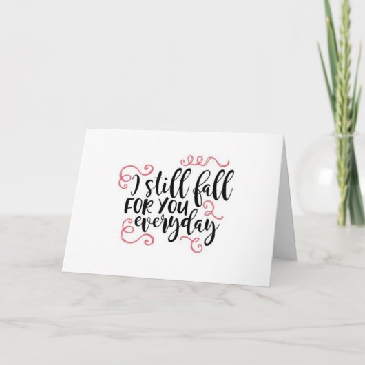 愛する今、愛する常に愛するカード カード (正面)