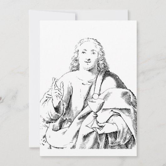 愛する使徒ヨハネと伝道者 招待状 (正面)