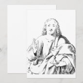 愛する使徒ヨハネと伝道者 招待状 (正面/裏面)