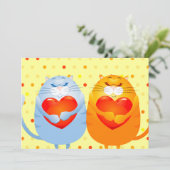 愛する優しい猫たち、招待 招待状 (スタンド正面)