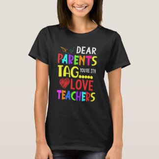 愛する先生へお世話になってます Tシャツ