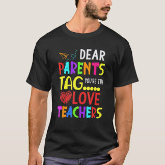 愛する先生へお世話になってます Tシャツ