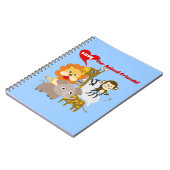 愛する動物の友 ノートブック (左側)