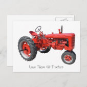 愛する古いトラクターのはがき ポストカード (正面/裏面)