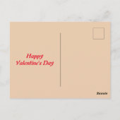 愛する可愛いリス ポストカード (裏面)