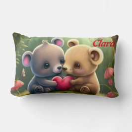 愛する可愛い動物 ランバークッション