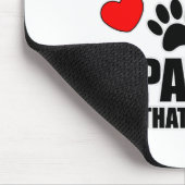 愛する可愛い足 マウスパッド (コーナー)