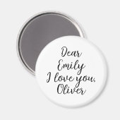 愛する名前テンプレート マグネット (正面/裏面)
