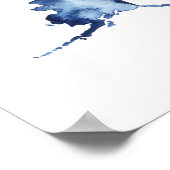 愛する土地 – 統一された州地図 ポスター (角)