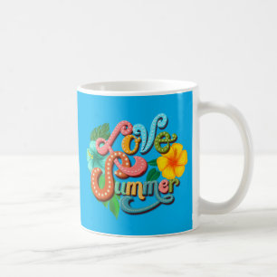 愛する夏の時間カフェ コーヒーマグカップ