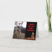 愛する夫のクリスマス**う** シーズンカード (正面)