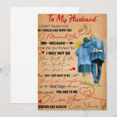 愛する夫への手紙 | 夫へ 愛してる シーズンカード (正面/裏面)