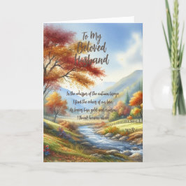 愛する夫へ.... サンキューカード