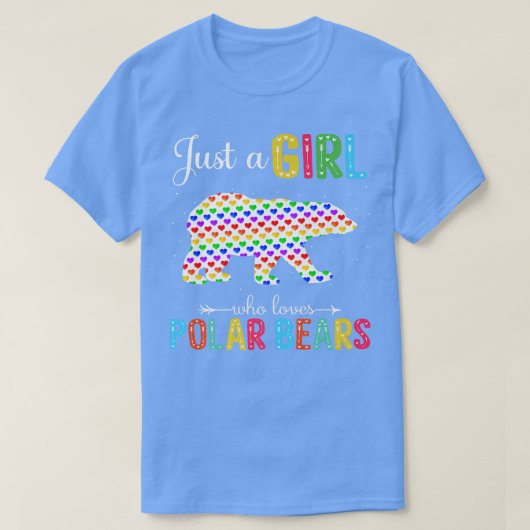 愛する女の子が愛するパタン・ポール Tシャツ (デザイン正面)