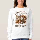愛する女の子だけ秋秋コージー スウェットシャツ (正面)