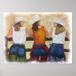 愛する女性のカーボーイ ポスター