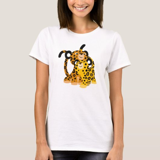 愛する女性Tシャツを着たかわいい漫画 Tシャツ (正面)
