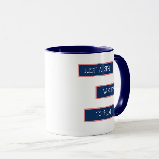 愛する女読の子 マグカップ (正面右)