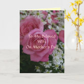 愛する妻に カード (黄色い花)