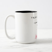 愛する妻のためにマグカップ ツートーンマグカップ (左)