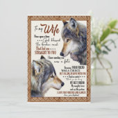 愛する妻へ｜永遠に愛してる 招待状 (スタンド正面)