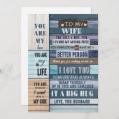 愛する妻へ | 私の妻よ、愛している 愛する夫より シーズンカード (正面/裏面)
