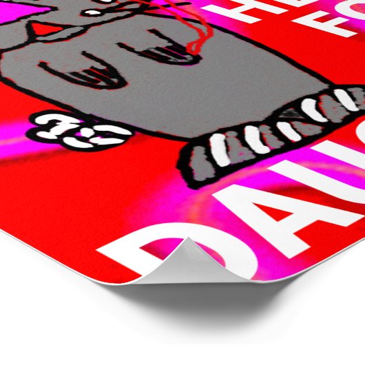 愛する娘よ私は君のためにここにいる ポスター (角)