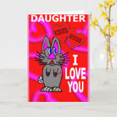 愛する娘 カード (黄色い花)