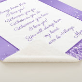 愛する娘 シェルパブランケット (3/4)