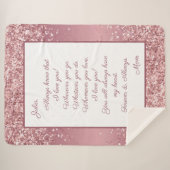 愛する娘 シェルパブランケット (正面(横))