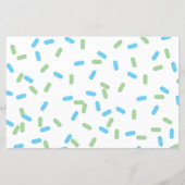 愛する子ども向けの本を掛けたドーナツ絵文字 (裏面)